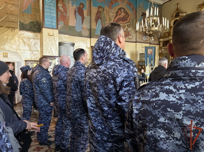 Мероприятия в честь Пасхи проходят в Северо-Западном округе Росгвардии