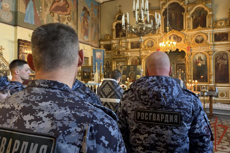 Мероприятия в честь Пасхи проходят в Северо-Западном округе Росгвардии
