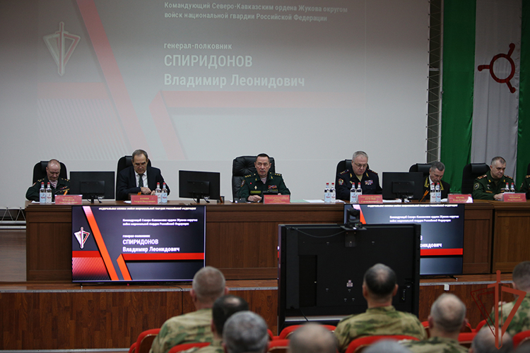 В Ингушетии состоялся итоговый военный совет Северо-Кавказского ордена Жукова округа Росгвардии