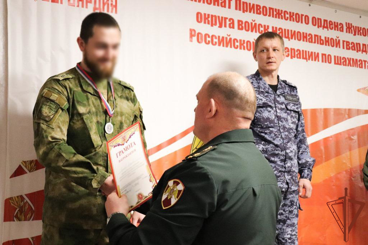 В Республике Марий Эл прошел чемпионат Приволжского округа Росгвардии по шахматам
