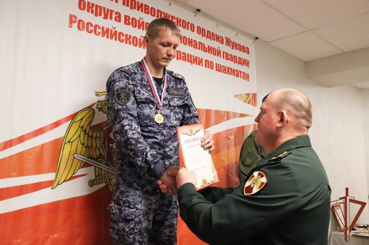 В Республике Марий Эл прошел чемпионат Приволжского округа Росгвардии по шахматам