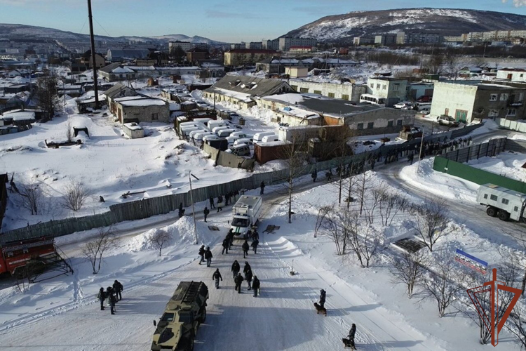 Росгвардия приняла участие в межведомственном командно-штабном учении на Колыме