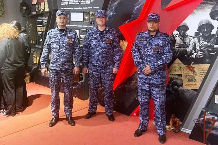 Росгвардейцы в Сибири провели серию патриотических мероприятий