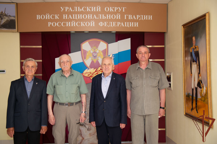 Председатель Совета ветеранов войск правопорядка совершил рабочую поездку в Уральский округ Росгвардии
