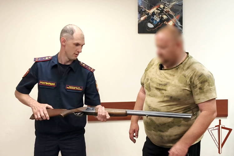 При содействии Росгвардии зауральцы передали 40 единиц оружия бойцам СВО