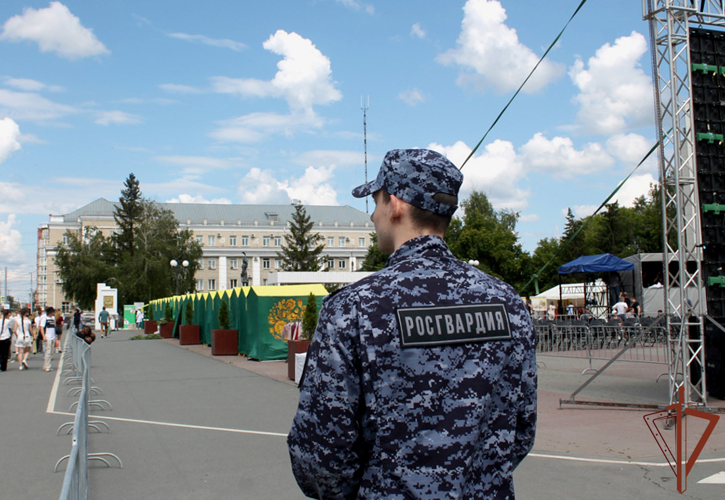 При участии Росгвардии на Урале обеспечена безопасность празднования Дня России