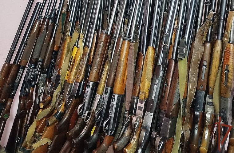 Росгвардия направила на СВО большую партию охотничьих ружей в Запорожской области