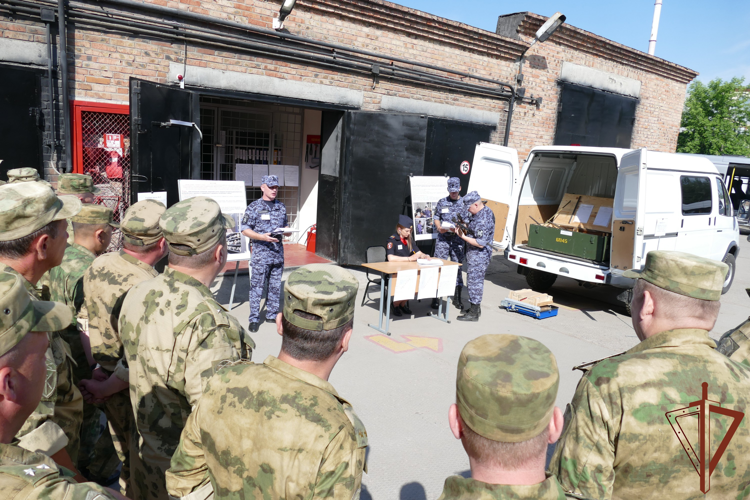 Сбор со специалистами технического обеспечения Сибирского ордена Жукова округа Росгвардии завершился в Омской области