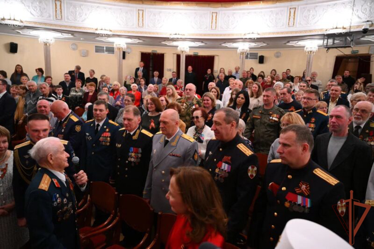 Образцово-показательный оркестр Росгвардии выступил в Карелии
