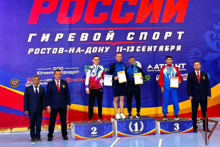 Росгвардеец из Белгорода стал победителем Кубка России по гиревому спорту