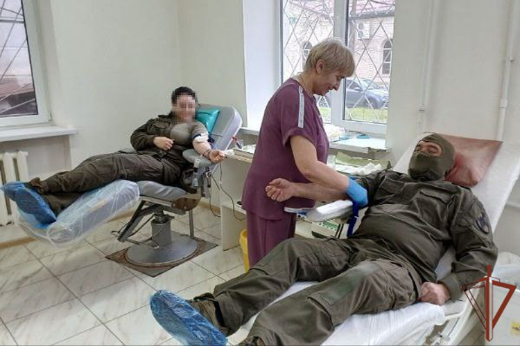 В Карачаево-Черкесии росгвардейцы стали участниками ведомственной донорской акции