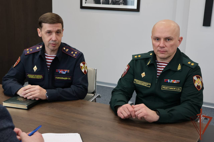 Командующий Восточным округом Росгвардии встретился с губернатором ЕАО