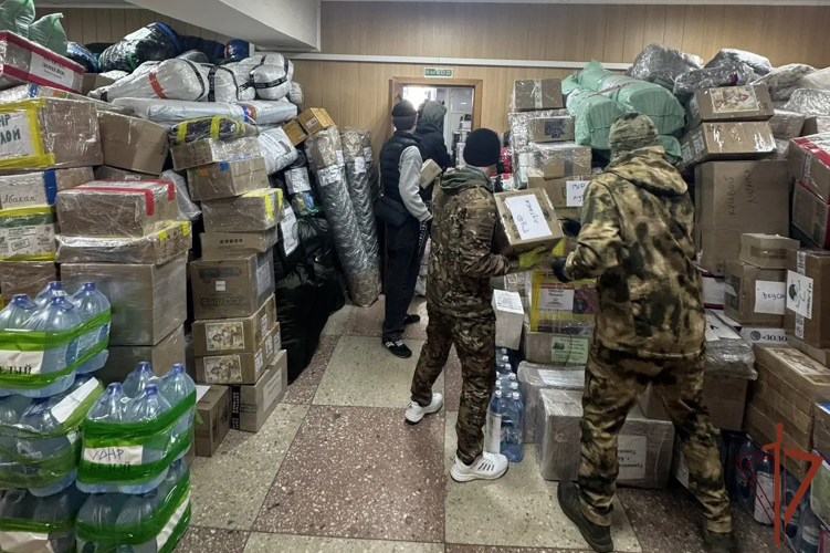 При содействии Росгвардии из Томской области в зону СВО направлен очередной гуманитарный груз