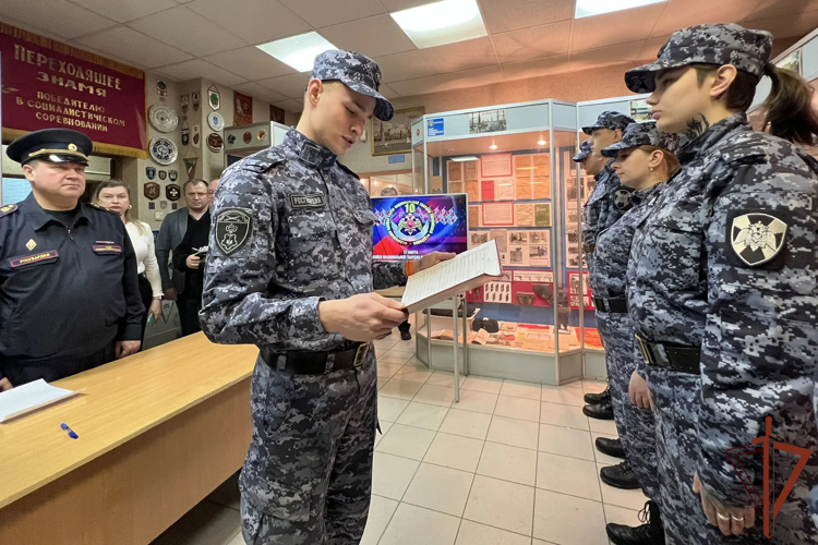 В Северо-Западном округе Росгвардии продолжаются мероприятия, посвященные юбилею ведомства