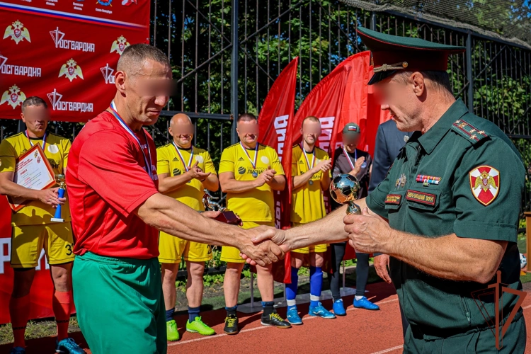 Чемпионат Северо-Западного округа Росгвардии по мини-футболу завершился в Санкт-Петербурге