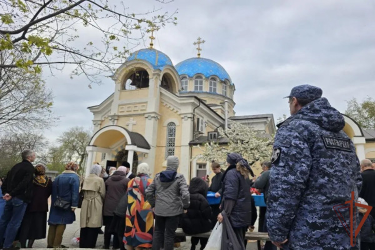 Росгвардейцы обеспечили правопорядок в период празднования Пасхи на Северном Кавказе