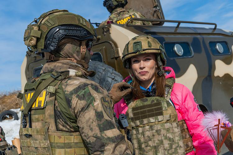 В Пензе журналисты телеканала прошли тренировку вместе с бойцами Росгвардии (видео)