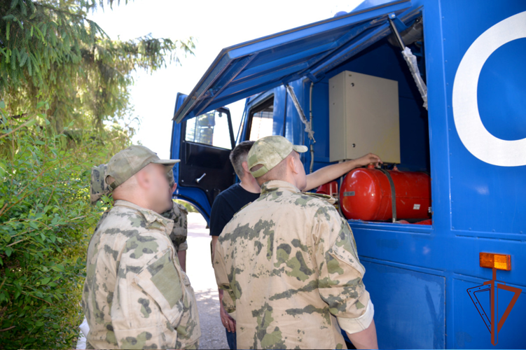 В Зауралье состоялся учебный сбор водителей специальных автомобилей Уральского округа Росгвардии