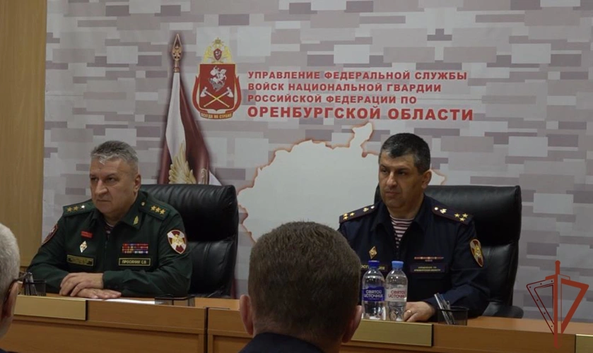 Командующий Приволжским округом представил начальника Управления Росгвардии по Оренбургской области