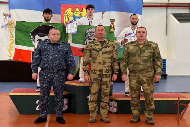 Чемпионат Северо-Кавказского округа Росгвардии по рукопашному бою завершился в Кабардино-Балкарии