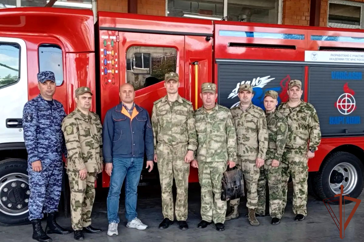 В Кургане завершился учебный сбор начальников инспекций пожарной безопасности Уральского округа Росгвардии