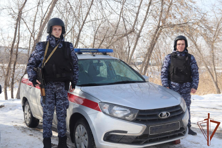 В Самарской области росгвардейцы пришли на помощь женщине с ребенком, которых сбил автомобиль (видео)