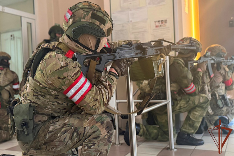В Томской области Росгвардия приняла участие в командно-штабном учении