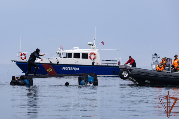 В Республике Бурятия завершились соревнования среди водолазов Восточного округа Росгвардии