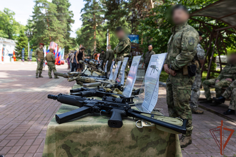 В Хабаровске Росгвардия провела спортивное мероприятие, посвященное Дню ветеранов боевых действий