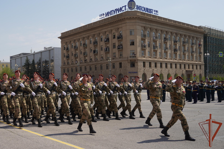 Южный ордена Жукова округ Росгвардии присоединился к празднованию Дня Победы