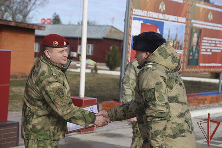 На Северном Кавказе росгвардейцы приняли участие в мероприятиях ко Дню защитника Отечества