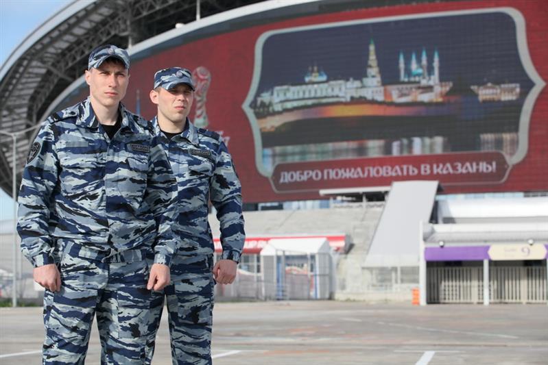 ПРИ ПОДГОТОВКЕ К ЧЕМПИОНАТУ МИРА ПО ФУТБОЛУ РОСГВАРДИЯ УЧТЁТ ИТОГИ СЛУЖЕБНО-БОЕВОЙ ДЕЯТЕЛЬНОСТИ ВО ВРЕМЯ КУБКА КОНФЕДЕРАЦИЙ FIFA 2017