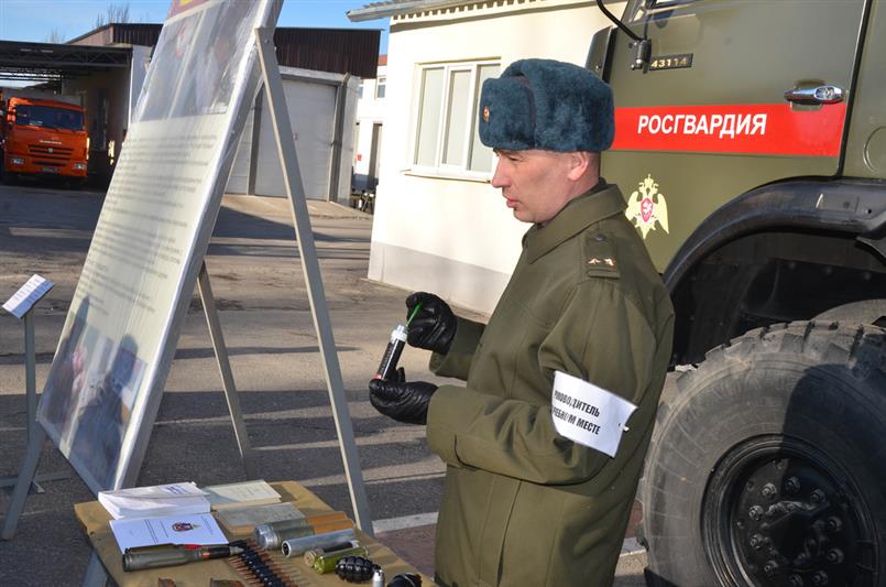 В Южном округе Росгвардии стартовал зимний период обучения