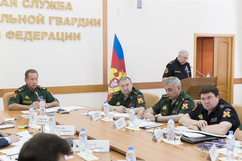 ГЕНЕРАЛ АРМИИ ВИКТОР ЗОЛОТОВ ПОДВЕЛ ИТОГИ ЗАСЕДАНИЯ ТРЕТЬЕЙ КОЛЛЕГИИ РОСГВАРДИИ (ФОТО)
