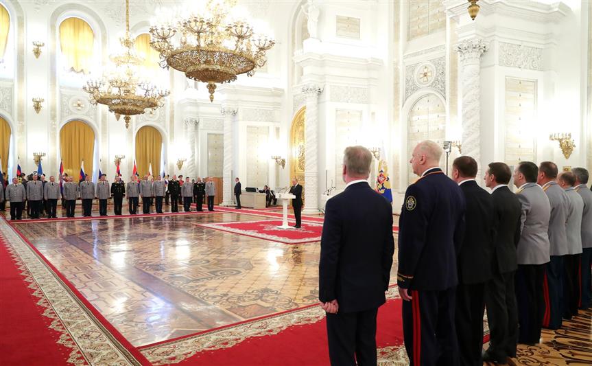 У Росгвардии – особая ответственность. Владимир Путин поставил задачи силовым структурам