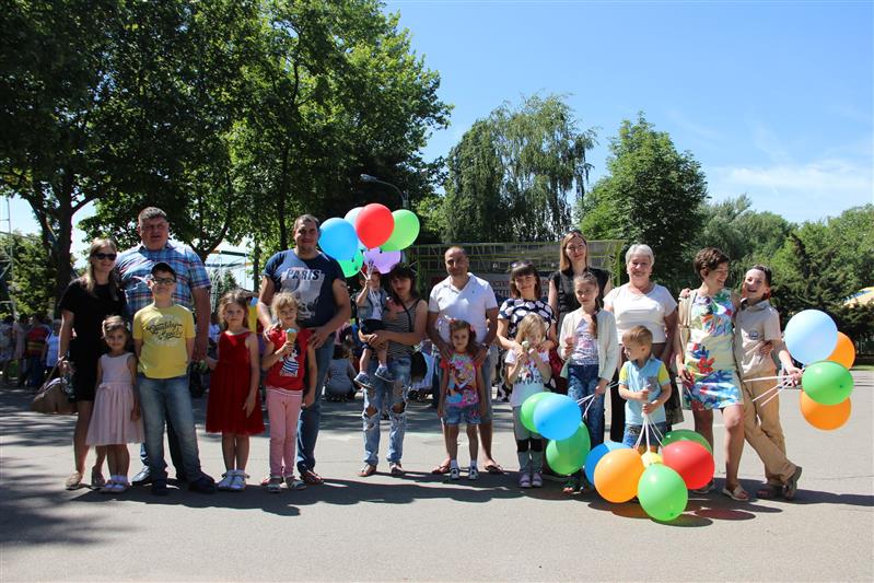Краснодарские росгвардейцы и их семьи приняли участие в фестивале «Лучшее – детям!»