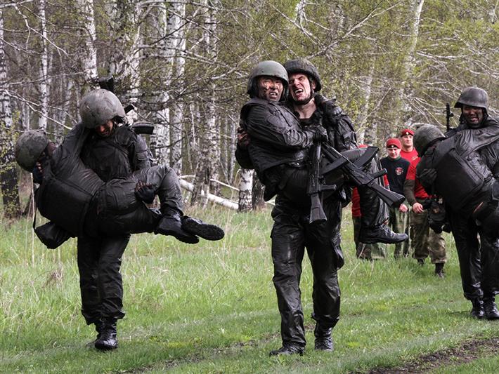 В Новосибирске завершились квалификационные испытания военнослужащих и сотрудников Росгвардии на право ношения крапового берета