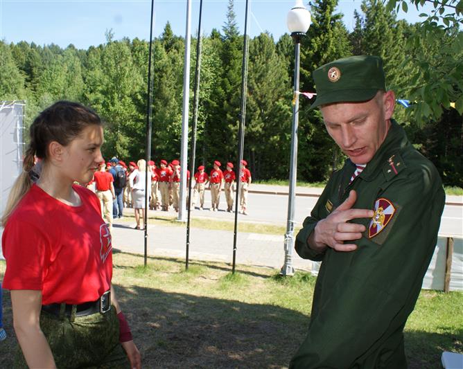 В  ХМАО – Югре    начинает работу  военно-патриотический лагерь «Юный росгвардеец» 