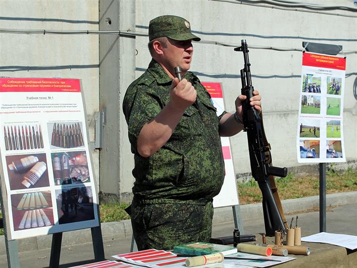 В Сибирском округе Росгвардии стартовал летний период обучения