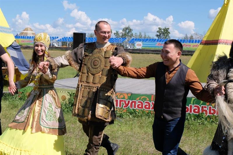 Якутские росгвардейцы отметили Ысыах (фото)