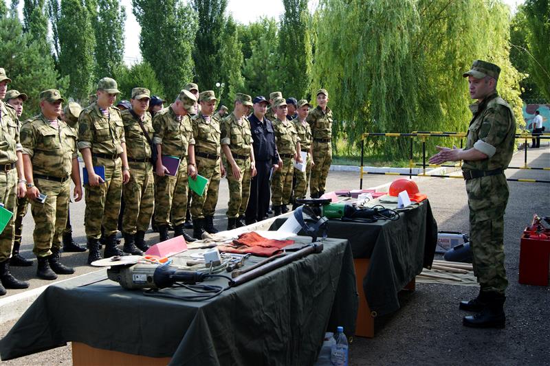 В Приволжском округе Росгвардии начался новый период обучения