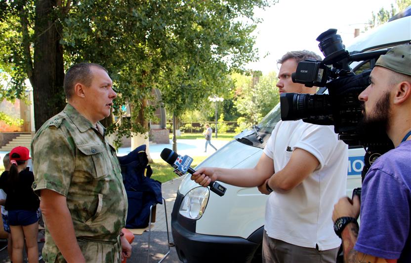 Зрители астраханского телеканала «7 плюс» узнали о региональном этапе Всероссийской акции Росгвардии «Прокачай лето!» (видео)