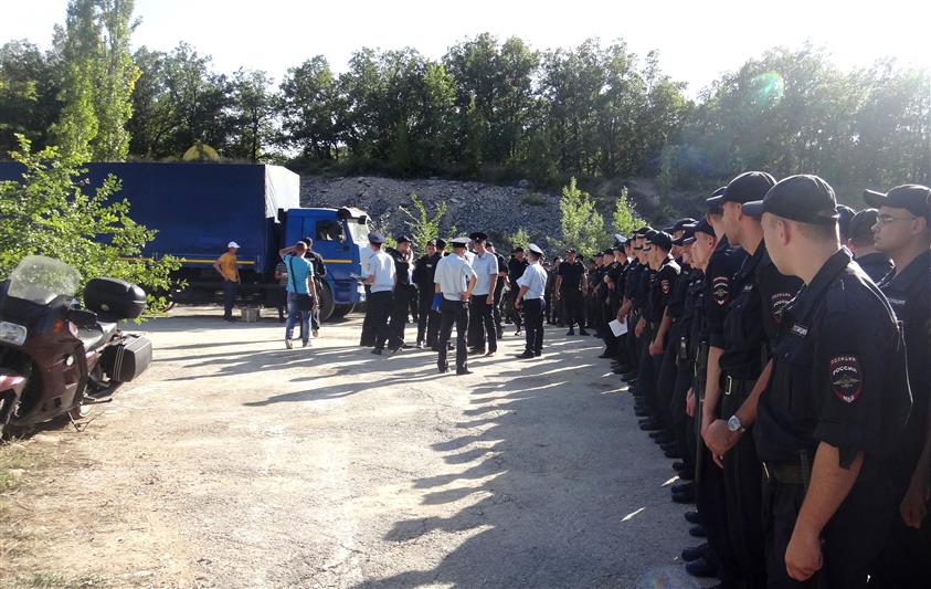 В Севастополе росгвардейцы обеспечили правопорядок во время проведения XIII Международного байк-шоу «Русская мечта»