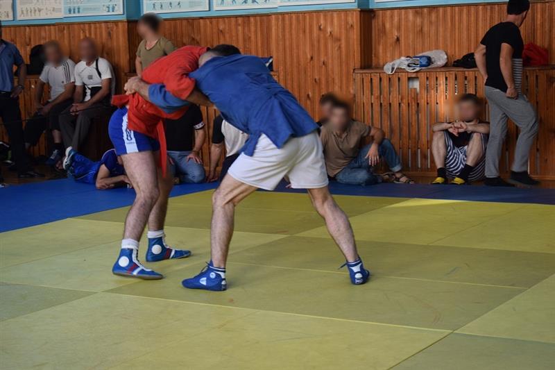 В Дагестане прошел чемпионат по боевому и спортивному самбо среди подразделений территориального органа Росгвардии
