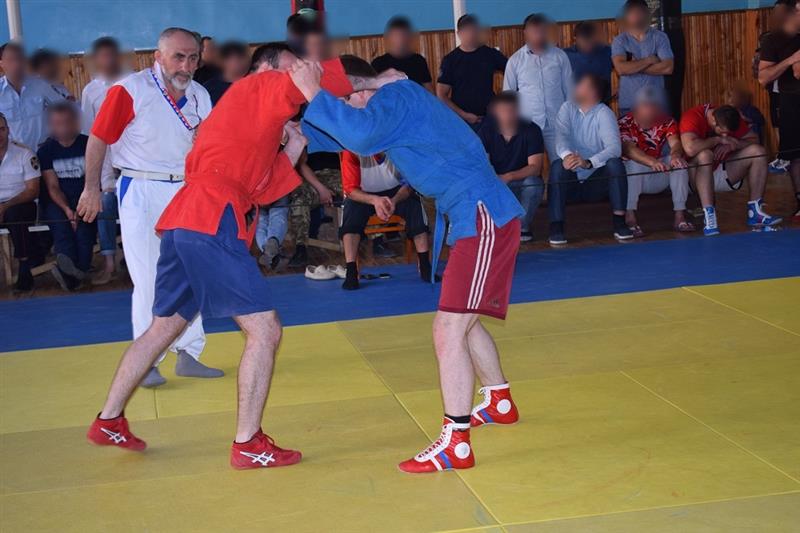 В Дагестане прошел чемпионат по боевому и спортивному самбо среди подразделений территориального органа Росгвардии
