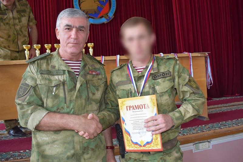 В Дагестане прошел чемпионат по боевому и спортивному самбо среди подразделений территориального органа Росгвардии