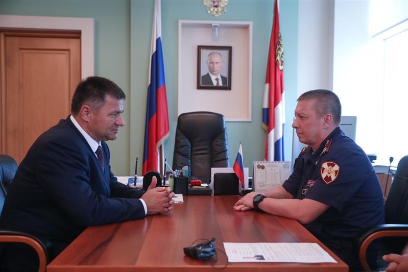 Личному составу Управления Росгвардии по Приморскому краю представлен новый руководитель территориального органа