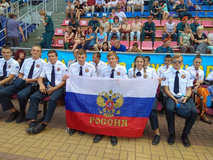 Ставропольские кадеты-росгвардейцы  одержали победу на международных соревнованиях юных спасателей 