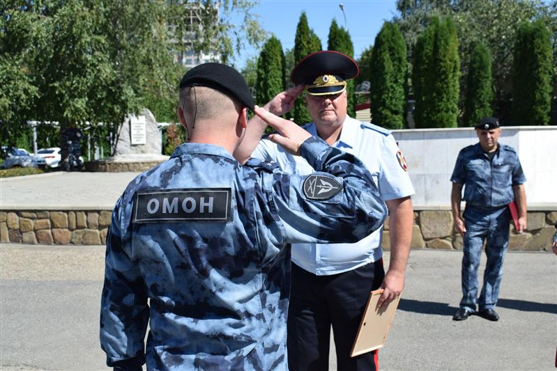 В ставропольском ОМОН отметили годовщину образования отряда
