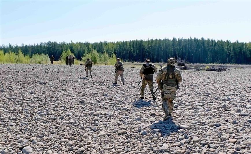 Бойцы якутских спецподразделений Росгвардии приняли участие в тактико-специальном учении 